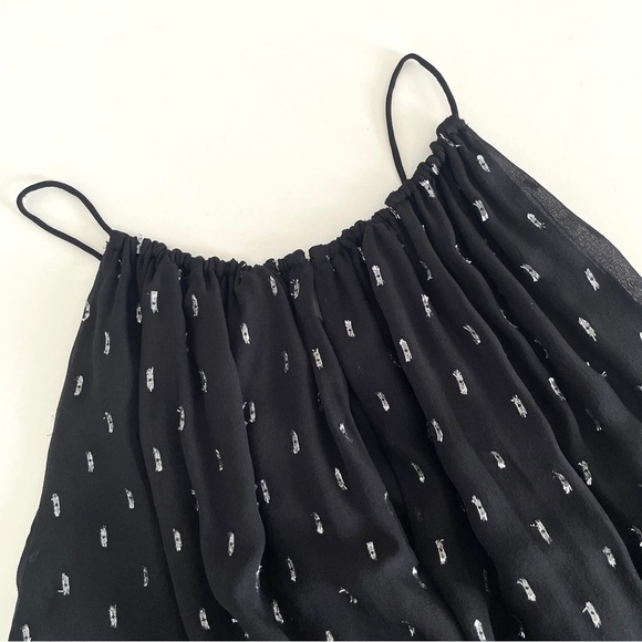 Joie NWOT Althia Metallic Silk Dress - Picture 6 of 10